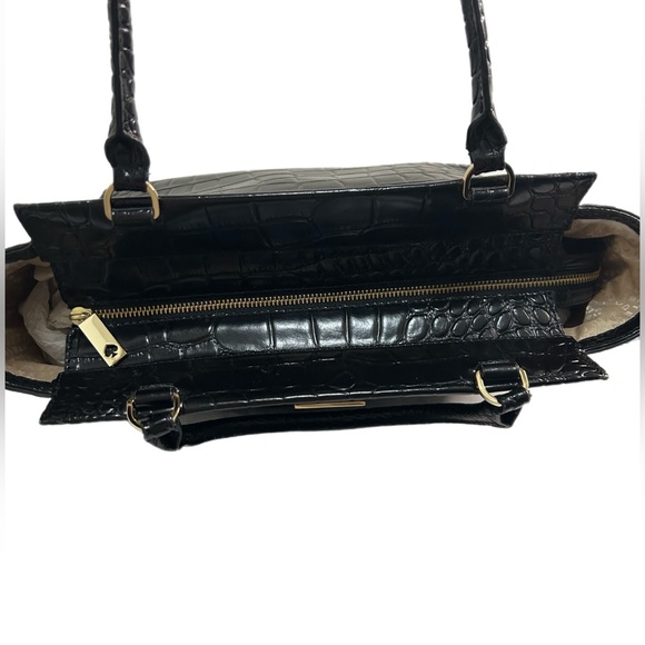 Kate Spade Bristol Drive Croc Elissa Bag in Black - Picture 4 of 9